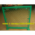 Green Chain Chain Link Wire Mesh Fence